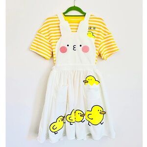 Yoyo The Ricecorpse Tom Bunny pinafore woman’s dress 2XL